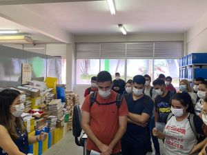 Visitas/pesquisas ao Arquivo Geral Aunos do 7º período do curso de História da UFCG - DATA: 02/09/2024